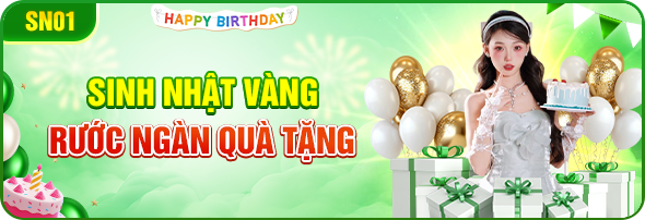 sinh nhật vàng